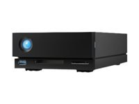 LaCie 1big Dock STHS18000800 - Harddiskarray - 18 TB - 1 brønner (SATA-600) - HDD 18 TB x 1 - Thunderbolt 3, USB 3.1 (ekstern) - med Rescue Data Recovery Service STHS18000800