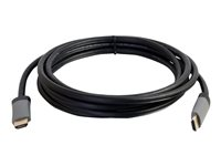 C2G Select Series 20ft High Speed HDMI Cable with Ethernet - 4K HDMI Cable - In-Wall CL2 Rated - M/M - HDMI-kabel med Ethernet - HDMI hann til HDMI hann - 6.1 m - skjermet - svart - 4K-støtte 50632