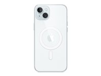 Apple - Baksidedeksel for mobiltelefon - MagSafe-samsvar - polykarbonat - blank - for iPhone 15 Plus MXRL3ZM/A