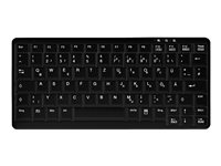 Active Key AK-4100-U - Tastatur - mini - USB - QWERTY - Pan Nordic - svart AK-4100-U-B/NOR