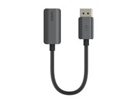 Belkin - Video adapter - DisplayPort hann til HDMI hunn - 22.05 cm - svart - aktiv AVC011BTSGY-BL