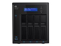 WD My Cloud PR4100 WDBNFA0000NBK - NAS-server - 4 brønner - RAID 0, 1, 5, 10, JBOD - RAM 4 GB - Gigabit Ethernet WDBNFA0000NBK-EESN