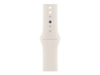 Apple - Bånd for smart armbåndsur - 42mm - M/L-størrelse - stjernelys - for Watch Hermès Series 7, Hermès Series 9, Nike Series 7, Series 10, Series 8, Series 9 MXLM3ZM/A