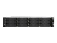QNAP TS-H1277AXU-RP - NAS-server - 12 brønner - kan monteres i rack - SATA 6Gb/s - RAID 0, 1, 5, 6, 10, 50, 60, JBOD - RAM 16 GB - 2.5 Gigabit Ethernet / 10 Gigabit Ethernet - iSCSI støtte - 2U TS-H1277AXU-RP-R5-16G