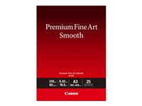Canon Premium Fine Art FA-SM2 - Glatt - 16,5 mille - A3 (297 x 420 mm) - 310 g/m² - 82 pund - 25 ark fotopapir - for imagePROGRAF PRO-1000, PRO-300; PIXMA PRO-10S 1711C013