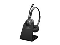 Jabra Engage 55 SE Stereo - Hodesett - on-ear - DECT - trådløs - USB-A via DECT adapter - Certified for Microsoft Teams 9659-455-111