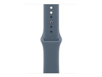 Apple - Bånd for smart armbåndsur - 42mm - S/M-størrelse - anchor blue - for Watch Hermès Series 7, Hermès Series 9, SE 3, Series 10, Series 11, Series 8, Series 9 MFGE4ZM/A