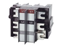 APC - Vernebryteradapter - AC 480 V - 3-faset - utgangskontakter: 1 - for P/N: SY100K250D, SY125K250D, SY125K250D-NB, SY125K500D, SY125K500D-NB, SY150K250D PD3PADAPT3