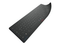 CHERRY STREAM PROTECT MEMBRANE - Tastaturdeksel - Pan-Nordisk layout, 105 + 10 taster - svart - for STREAM KEYBOARD, KEYBOARD WIRELESS 61510022