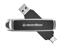 SanDisk DJ - USB-flashstasjon - 512 GB - USB-A / USB-C SDDDE1-512G-GR46