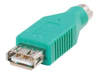 C2G - Tastatur- / musadapter - PS/2 (hann) til USB (hunn) 81497