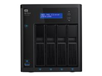WD My Cloud PR4100 WDBNFA0640KBK - Pro Series - NAS-server - 4 brønner - 64 TB - HDD 16 TB x 4 - RAID 0, 1, 5, 10, JBOD - RAM 4 GB - Gigabit Ethernet WDBNFA0640KBK-EESN