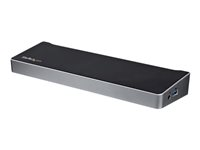 StarTech.com Triple Monitor USB 3.0 Laptop Docking Station - 4K HDMI, 2x DisplayPort - Universal USB Dock for Windows & Mac OS (10.14 & Above) (USB3DOCKH2DP) - Dokkingstasjon - USB - 1GbE - for P/N: ARMBARTRIO2, ARMTRIO, LTLOCK USB3DOCKH2DP