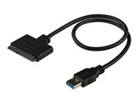 StarTech.com SATA to USB Cable - USB 3.0 to 2.5" SATA III Hard Drive Adapter - External Converter for SSD/HDD Data Transfer (USB3S2SAT3CB) - Diskkontroller - 2.5" - SATA 6Gb/s - USB 3.0 USB3S2SAT3CB