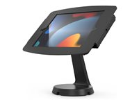 Compulocks iPad 10th-11th (A16) Gen Space Enclosure Mast Counter Stand - Black - Monteringssett (stativ, hus) - for nettbrett - låsbar - stål, aluminium - svart - skjermstørrelse: 10.9" - skranke - for Apple 10.9-inch iPad (10. generasjon) 333B209IPDSB