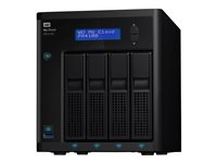 WD My Cloud PR4100 WDBNFA0400KBK - NAS-server - 4 brønner - 40 TB - HDD 10 TB x 4 - RAID 0, 1, 5, 10, JBOD - RAM 4 GB - Gigabit Ethernet WDBNFA0400KBK-EESN