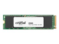 Crucial E100 - SSD - 480 GB - intern - M.2 2280 - PCIe 4.0 x4 (NVMe) CT480E100SSD8