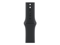Apple - Bånd for smart armbåndsur - 40 mm - M/L-størrelse - svart - for Watch Hermès Series 7, Hermès Series 9, Nike Series 7, Series 10, Series 8, Series 9 MAXA4ZM/A